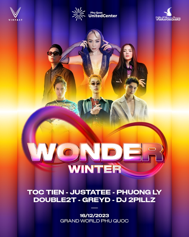 8Wonder Winter Festival công bố dàn nghệ sĩ Việt chung sân khấu Maroon 5: sau JustaTee, GreyD sẽ là Tóc Tiên, Phương Ly, Double2T,...!  - Ảnh 2.