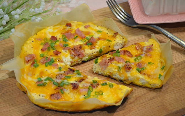 Bữa sáng đơn giản mà thơm ngon đủ chất, thao tác chưa tới 10 phút là xong - Ảnh 1.