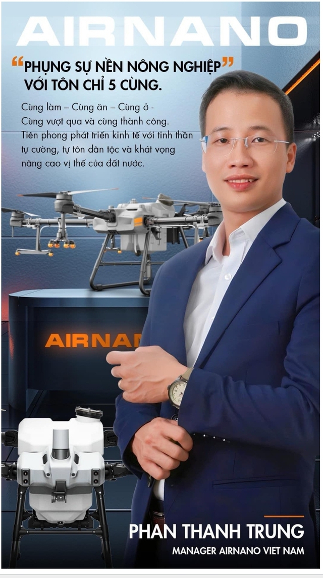 Phan Thanh Trung: CEO trẻ và hành trình tạo ra những cánh đồng số từ drone nông nghiệp - Ảnh 1.