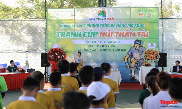 Khai mạc giải quần vợt phong trào Đà Nẵng mở rộng  - Ảnh 1.