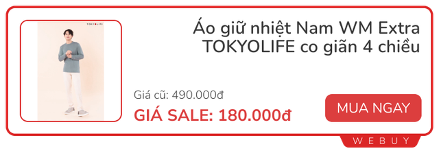 Loạt đồ mùa lạnh giảm sâu: Áo khoác, quần áo giữ nhiệt, găng tay chỉ từ 58.000 đồng - Ảnh 8.