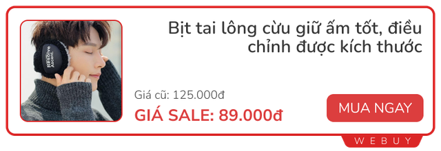 Loạt đồ mùa lạnh giảm sâu: Áo khoác, quần áo giữ nhiệt, găng tay chỉ từ 58.000 đồng - Ảnh 13.