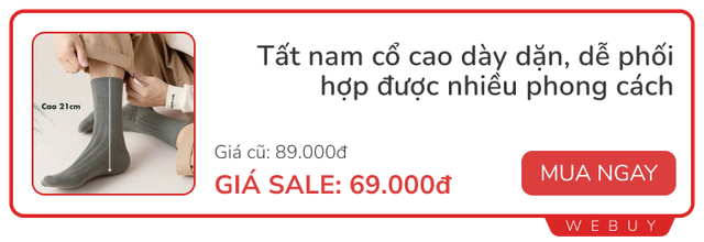 Loạt đồ mùa lạnh giảm sâu: Áo khoác, quần áo giữ nhiệt, găng tay chỉ từ 58.000 đồng - Ảnh 18.