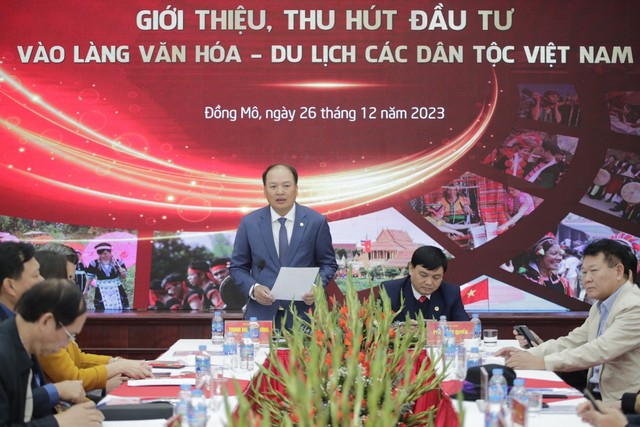 Đầu tư vào Làng Văn hóa- Du lịch các dân tộc Việt Nam là đầu tư cho văn hóa dân tộc  - Ảnh 3.