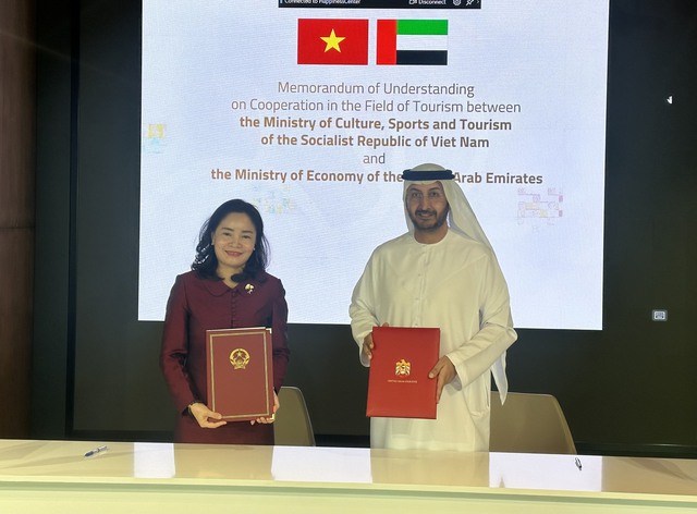 Việt Nam- UAE: Tăng cường hợp tác du lịch, tạo đà mở rộng quan hệ với khu vực - Ảnh 2.