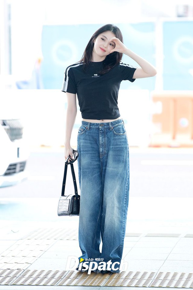Phong cách diện quần jeans của Han So Hee: Phối đồ dịu dàng hay cá tính cũng đều đẹp xuất sắc - Ảnh 7.