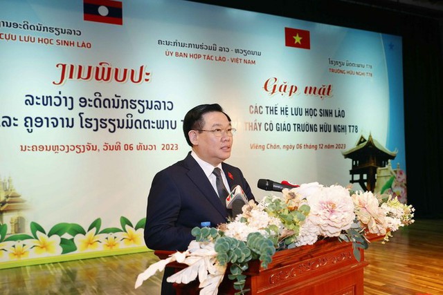 Chuỗi hoạt động tiếp theo của Chủ tịch Quốc hội Vương Đình Huệ tại Lào - Ảnh 9.