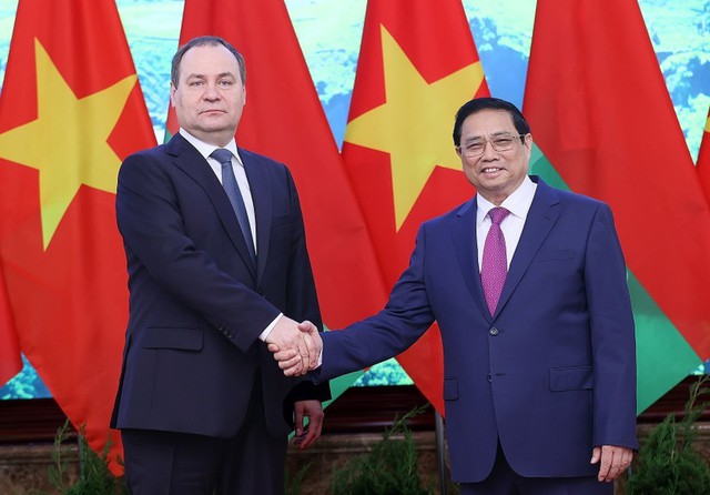 Chuỗi hoạt động của Thủ tướng Belarus tại Việt Nam - Ảnh 1.