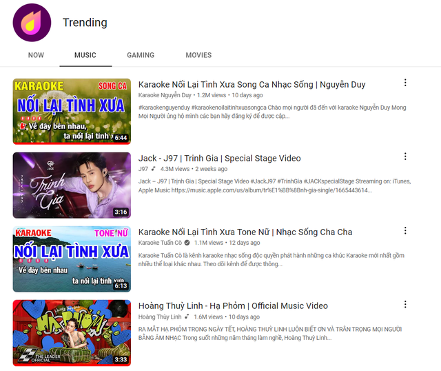 Hết Tết nhưng ca khúc karaoke này vẫn giữ top 1 trending, Hoàng Thùy Linh cũng đành chịu thua! - Ảnh 1.