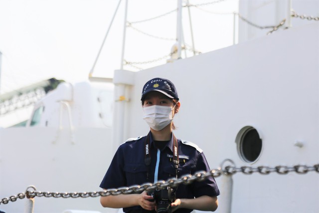 Tàu bảo vệ bờ biển Nhật Bản đến Đà Nẵng - Ảnh 6.