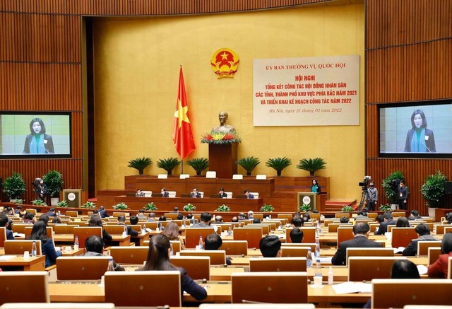Hội nghị toàn quốc tổng kết công tác HĐND các tỉnh, thành phố trực thuộc Trung ương năm 2022 diễn ra tại Quảng Ninh - Ảnh 1.