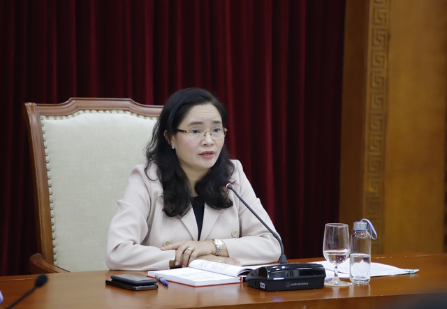 Thứ trưởng Trịnh Thị Thủy: Xây dựng, hoàn thiện thể chế là vấn đề quan trọng hàng đầu trong công tác quản lý nhà nước của Bộ VHTTDL - Ảnh 4.
