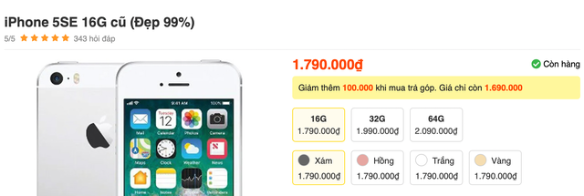 Đây là mẫu iPhone hoàn hảo để làm máy phụ, giá chỉ hơn 1 triệu đồng - Ảnh 2.