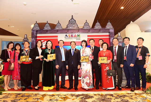 Việt Nam đạt nhiều giải thưởng Du lịch ASEAN 2023 - Ảnh 1.