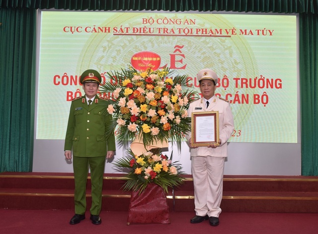 Đại tá Huỳnh Thới An giữ chức Phó Cục trưởng Cục Cảnh sát điều tra tội phạm về ma túy - Ảnh 1.