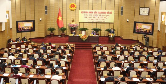 Hà Nội: Kiện toàn chức danh Phó Chủ tịch UBND TP tại Kỳ họp HĐND thứ 11 - Ảnh 1. Hà Nội: Kiện toàn chức danh Phó Chủ tịch UBND TP tại Kỳ họp HĐND thứ 11 - Ảnh 1.