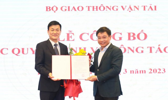 Bộ Giao thông vận tải bổ nhiệm tân Cục trưởng Cục Đăng kiểm Việt Nam - Ảnh 1.