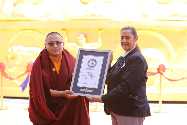 Một công trình Phật giáo Việt Nam đón nhận Kỷ lục Guiness - Ảnh 2.