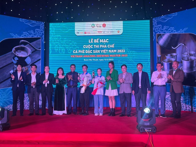 Trao giải Cuộc thi pha chế Cà phê đặc sản Việt Nam 2023 - Ảnh 5.