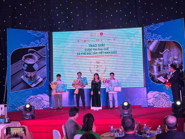 Trao giải Cuộc thi pha chế Cà phê đặc sản Việt Nam 2023 - Ảnh 4.