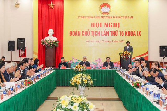 Bí thư Tỉnh ủy Ninh Bình giữ chức Phó Chủ tịch, Tổng thư ký Ủy ban Trung ương MTTQ Việt Nam - Ảnh 1.