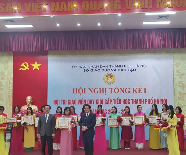 Hội thi giáo viên cấp Tiểu học TP Hà Nội năm học 2022 - 2023: Ngành giáo dục quận Hoàn Kiếm giành 5 giải Nhất - Ảnh 2.