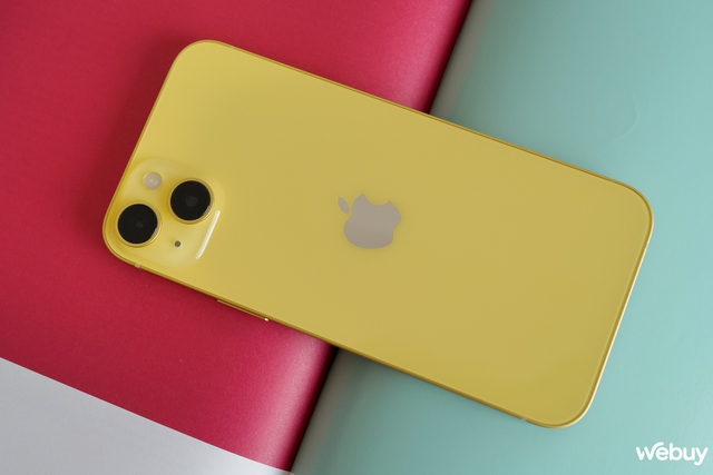 Ảnh thực tế iPhone 14 Plus màu Vàng vừa ra mắt đã giảm giá, chỉ còn từ 20 triệu đồng - Ảnh 5.
