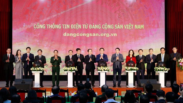 Chính thức ra mắt Cổng Thông tin điện tử Đảng Cộng sản Việt Nam - Ảnh 1.