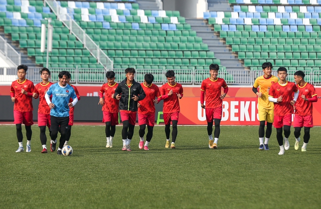 U20 Việt Nam bảo toàn lực lượng trước trận đấu với U20 Qatar - Ảnh 3.