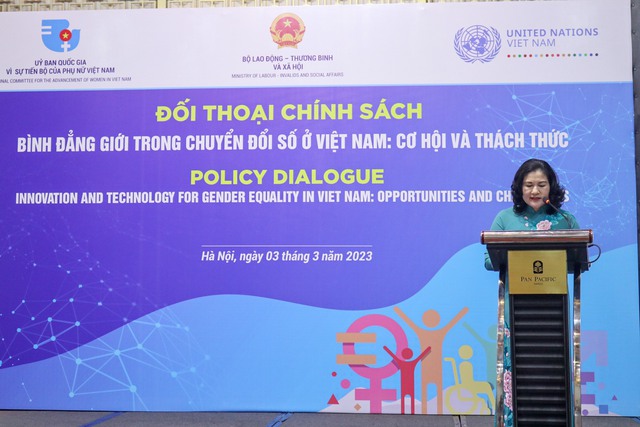 Giảm nguy cơ bất bình đẳng giới về giới trong chuyển đổi số tại Việt Nam - Ảnh 1.