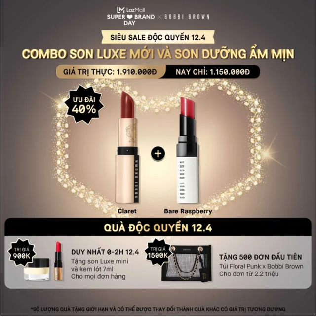 Bobbi Brown đón hè cùng loạt quà &quot;khủng&quot; chưa từng có: Mua 1 tặng 1, sale đẫm đến 40% duy nhất ngày 12/4  - Ảnh 1.