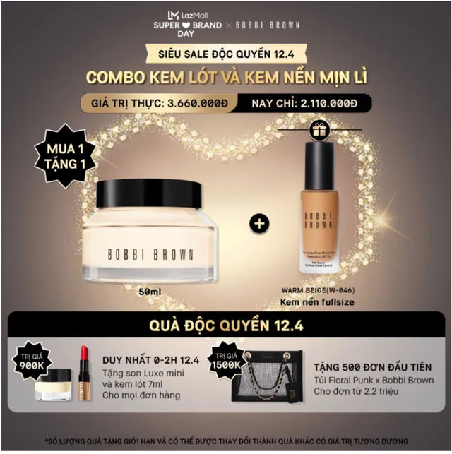 Bobbi Brown đón hè cùng loạt quà &quot;khủng&quot; chưa từng có: Mua 1 tặng 1, sale đẫm đến 40% duy nhất ngày 12/4  - Ảnh 3.