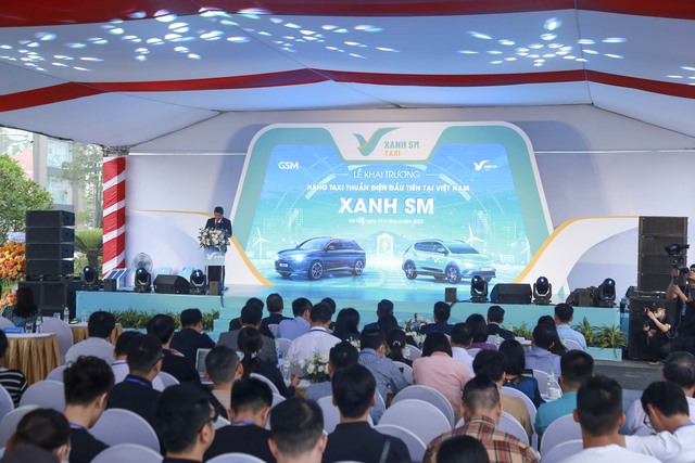 Hãng taxi điện đầu tiên tại Việt Nam của Việt Nam chính thức vận hành - Ảnh 2.
