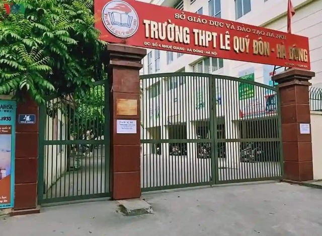 Ngôi trường THPT công lập ở quận Hà Đông lấy điểm chuẩn cao - Ảnh 1.