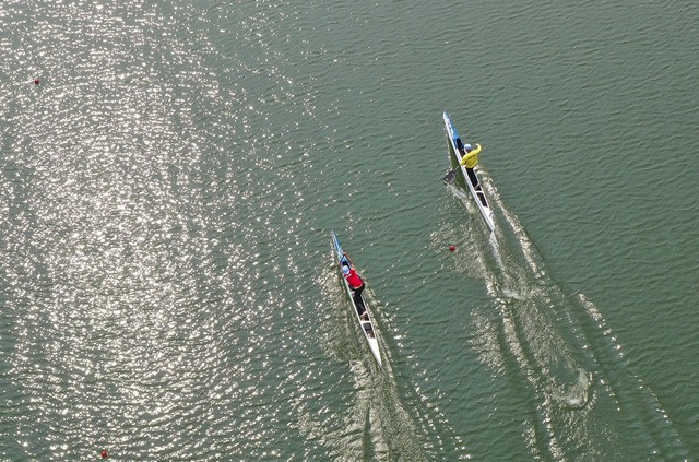 Khai mạc giải đua thuyền Rowing và Canoeing vô địch các CLB toàn quốc năm 2023 - Ảnh 2.