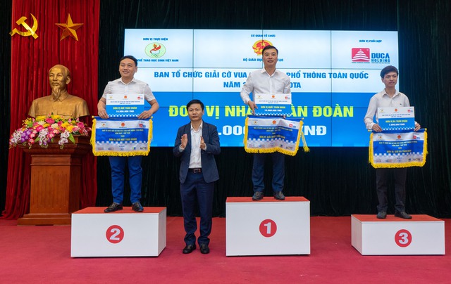 Hà Nội đoạt giải cao Giải Cờ vua học sinh phổ thông toàn quốc năm 2022 - Cup TOTA - Ảnh 2.