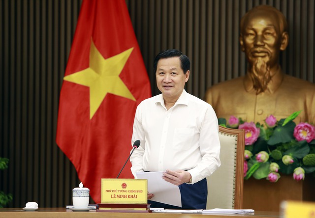 Phó Thủ tướng Lê Minh Khái: Kết quả giải ngân vốn đầu tư công là căn cứ đánh giá, đề bạt, xử lý cán bộ    - Ảnh 1.