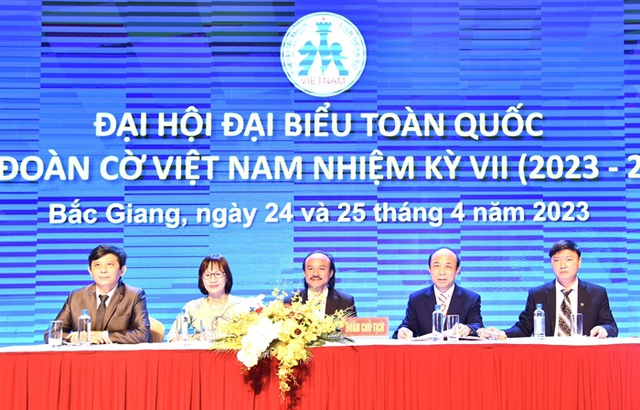 Đại hội Liên đoàn Cờ Việt Nam khóa VII (2023-2028): Quyết tâm đưa Liên đoàn Cờ trở thành 1 trong 5 Liên đoàn thể thao có tầm ảnh hưởng nhất Việt Nam - Ảnh 2.