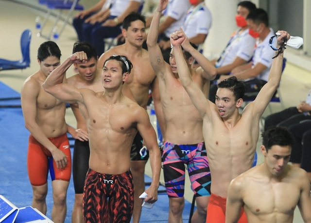 Đội tuyển bơi Việt Nam: Đặt mục tiêu bảo vệ các tấm HCV tại SEA Games 32 - Ảnh 1.