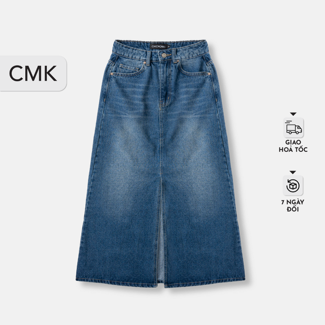 Váy áo denim đúng là &quot;chân ái&quot;, sắm về diện kiểu nào cũng thấy cool và sành điệu  - Ảnh 7.