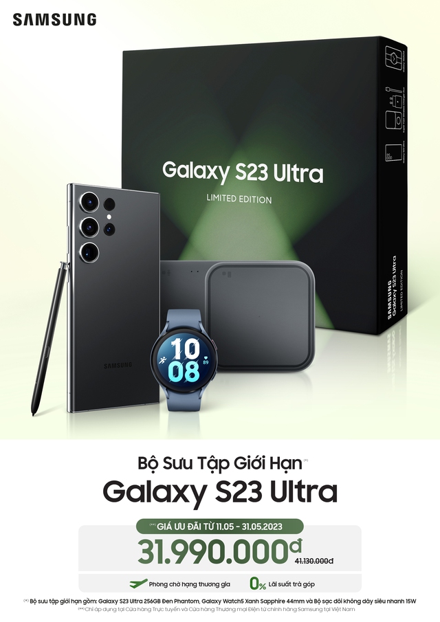 Samsung ra mắt bộ sưu tập giới hạn Galaxy S23 Ultra - Ảnh 1.