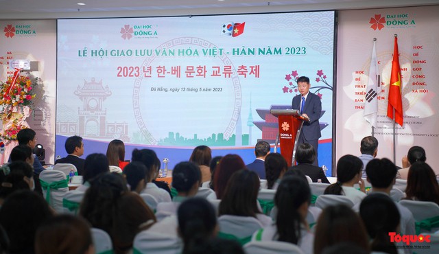 Hơn 3.000 lượt tham gia Lễ hội giao lưu văn hóa Việt – Hàn 2023 - Ảnh 1.