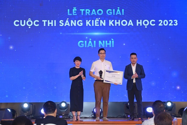 VinUni giành giải Nhì Cuộc Thi Sáng kiến Khoa học 2023 - Ảnh 1.