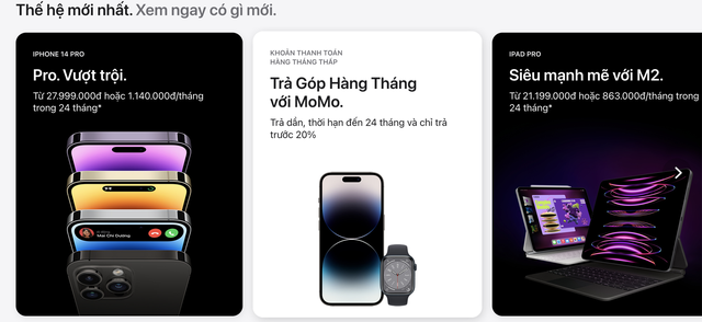 Apple Store trực tuyến tại Việt Nam chính thức mở cửa từ hôm nay - Ảnh 3.
