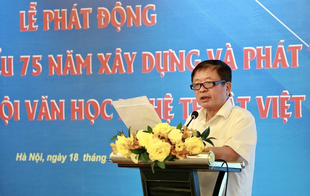 Phát động cuộc thi Tìm hiểu 75 năm xây dựng và phát triển Liên hiệp các Hội VHNT Việt Nam - Ảnh 1.
