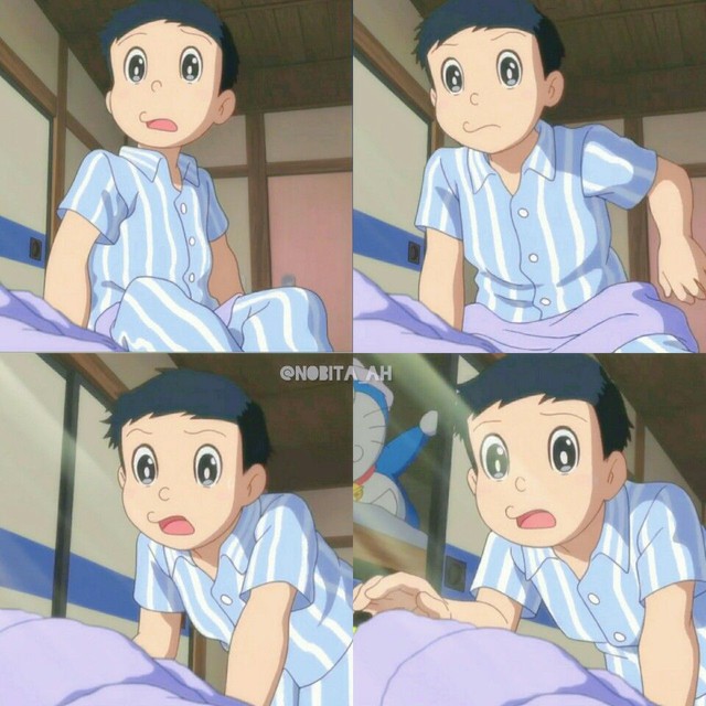 Nhan sắc Nobita khi bỏ kính bất ngờ &quot;gây sốt&quot; vì điển trai, khác xa vẻ hậu đậu thường thấy ở Doraemon - Ảnh 2.