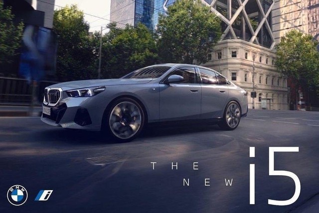 BMW 5-Series 2024 lộ thiết kế hoàn chỉnh