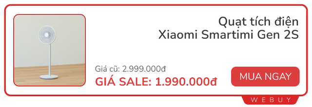 Quạt cây tích điện giá đã rẻ còn đang giảm gần 40%, mua về dùng đỡ lo mất điện bất chợt - Ảnh 5.