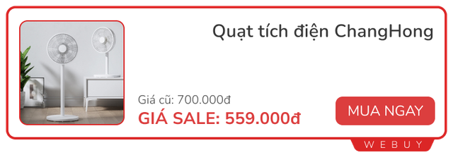 Quạt cây tích điện giá đã rẻ còn đang giảm gần 40%, mua về dùng đỡ lo mất điện bất chợt - Ảnh 10.