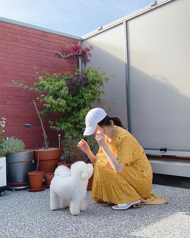 Song Hye Kyo khoe khoảnh khắc bình yên bên cún cưng, nhưng mặt mộc hoàn hảo mới là tiêu điểm - Ảnh 3.